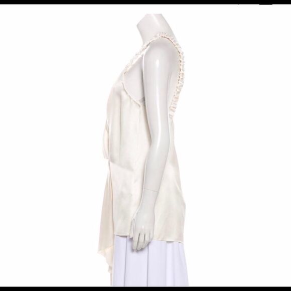 Victoria Beckham Silk V-Neck Tunic - Picture 2 of 3